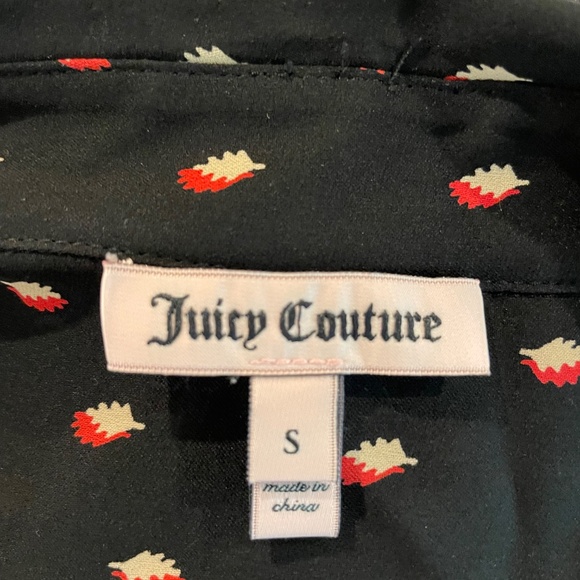 Juicy Couture 100% Silk Shirt Dress – Size Small - Picture 6 of 7